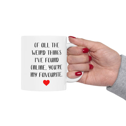 To My Husband | Ceramic Mug, (11oz, 15oz)